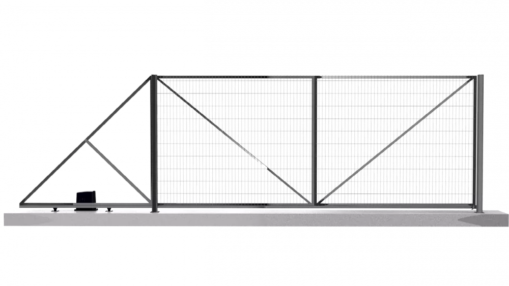 Каталог "Everest" DWG чертежей - откатные ворота